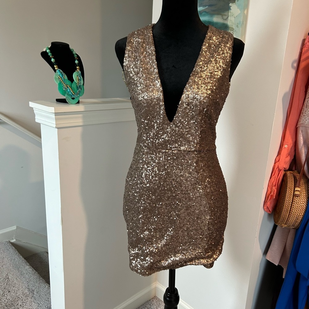 Sequin Cocktail Dress